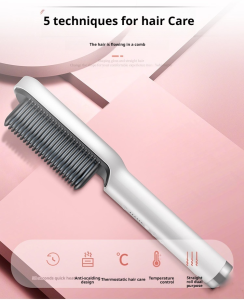 Home a Comb  Fluffy Curling Iron with Negative Ions and Sharpener brush