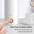 Binnis Portable Electric Kettle 400ML thermos tumbler  Coffee Travel Water Heater Temperature Control Mini Travel Smart Stainless Steel Kettle. 