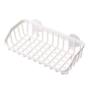 YESPERY Multifunctional Suction Cup Drainage Rack Dishwashing Sponge Holder Hanging Storage Rack Drain Rack Sink Shelf Kitchen Bathroom Accessories