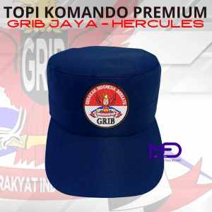 MFD Topi GRIB JAYA Komando Premium Gratis Nama