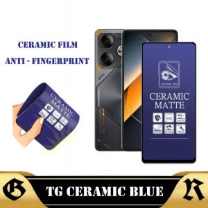 Anti Gores Layar Ponsel TECNO POVA 6 Anti Blue Ray Anti Pecah Full Glue Premium Quality