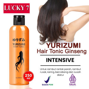 Yurizumi Hair Tonic Ginseng BPOM 250ml Perawatan Rambut Rontok Atasi Kebotakan - Minyak Penumbuh Rambut