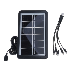 Multifunction 10W Solar Charging USB Port Monocrystalline Silicon Solar Module Small Solar for Hiking Camping and More