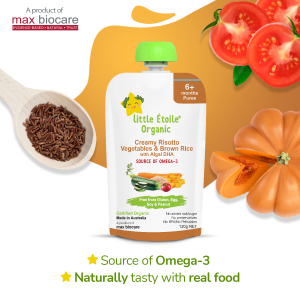 Little &Eacutetoile Organic&reg Read to Eat Baby Puree Food 6+ Months 120g I Made in Australia | Certified Organic | Allergen-free [[EXP in Description]