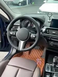 scope Car Steering Wheel Cover Genuine Leather For Volkswagen Golf 7 GTI Golf R MK7 Polo Scirocco 2015 Steering Wheel Car Accessory T4N8K