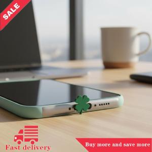 [COD] Điện Thoại Di Động Bụi Cắm Mặt Dây Chuyền Mèo Con Chó Shamrock Dễ Thương Chống Bụi Treo Trang Trí Phụ Kiện Cho Điện Thoại thông minh Cô Gái Phụ Nữ