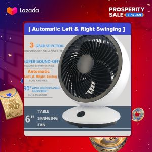 EDEMS Mini Portable Swinging Fan Cooling Usb Table Fans 3 Speed Strong Wind Cooler For Home Room Office Mini Kipas Mudah Alih Berayun Penyejukan Kipas Meja Usb 3 Kelajuan Kuat Angin Kuat Untuk Pejabat Bilik Rumah