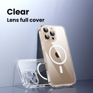 UGREEN Magnetic Magsafe Crystal Transparent Series Mobile Phone Case Compatible with Apple for iPhone 16 Pro Max iPhone 16 Plus iPhone 16