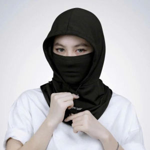 Khăn ninja trùm đầu che nắng co dãn tốt thoáng khí thấm hút mồ hôi khóa rút tăng giảm ôm mặt