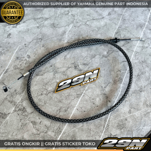 Kabel Kopling Panjang Serat Carbon Premium 1 Cabang RX KING RXS YT115