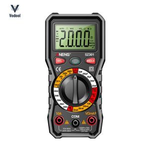 Multimeter with 2000 Counts Digital Display and NCV Voltage Detection for Electrical Maintenance and Inspection