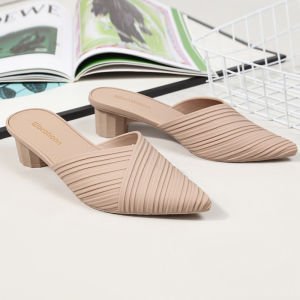 [Free Shipping] Trendy New Casual Versatile Platform Sandals With Thick Soles Non-Slip Design And A Half-Toe Style Perfect For Summer Wear