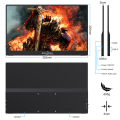 【Free Gift】Màn hình di động GOOJODOQ 15.6 14 Inch 1920*1080P FHD IPS USB-C HDMI Portable Monitor Cho Laptop máy tính, điện thoại, máy chơi game PS4. 