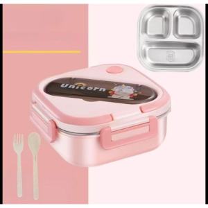 Cute pastel lunch box for kids | leakproof & school-ready