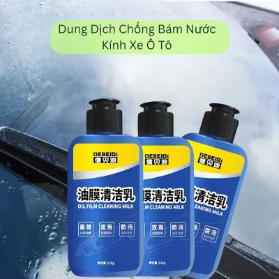 Nano lau kính xe hơi chống bám nước mưa Dung dịch chống bám nước trên kính xe chai chống bám nước kính ô tô chống bám nước gương hậu