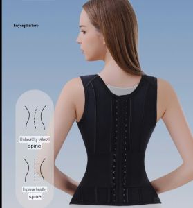 Áo Xương Định Hình Eo Thon Nữ Nịt Bụng Chống Gù Lưng Tạo Dáng Chuẩn Co Giãn Thoải Mái Thời Trang Cao Cấp Nhiều Size