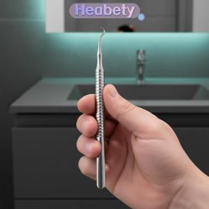 Heabety New Acne Blackhead Removal Needles Pimples Blackhead Clip Tweezers Beauty Artifact Blemish Extractor Remover Needle Tool