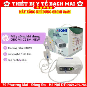 Máy Xông Khí Dung Và Hút Mũi 2 Trong 1 OROMI C28M - DÒNG MÁY XÔNG HÚT MŨI 2in1