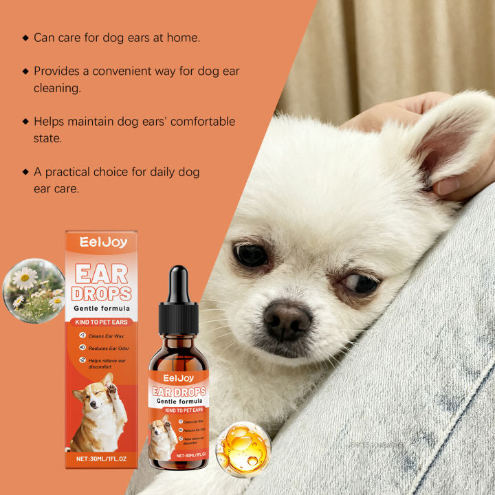 Photo inspiration: Dog Ear Cleaning Drops 30Ml Gentle Formula For Removing Earwax Photo Inspiration