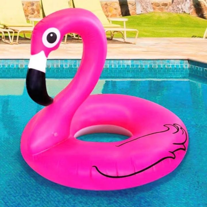 90CM FLAMINGO SWIM RING FLOATER FOR ADULT Lazada PH