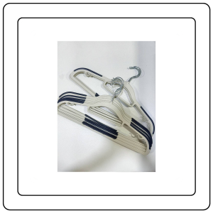 【JJ HOME】Multifunctional Anti Slip Hangers Non-Slip Clothes Plastic Hangers Households