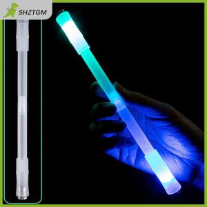 【SHZTGM】 ปากกาเจลหมุนได้สะดวกกันลื่นพร้อมแฟลช LED