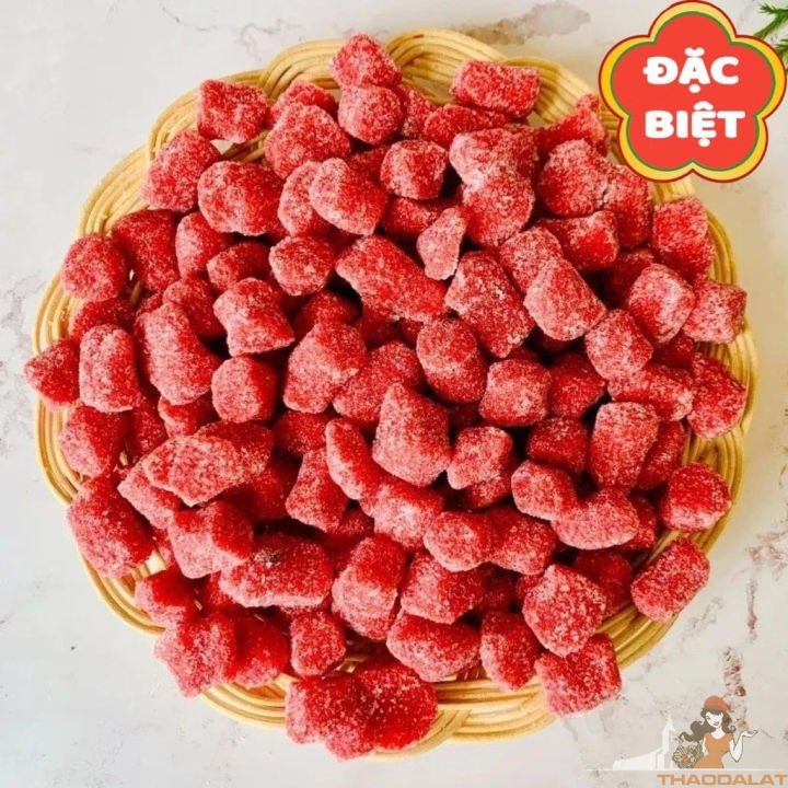 Kẹo dâu tây loại đặc biệt, chua nhẹ, thơm dâu, ngọt thanh - Đặc sản ...
