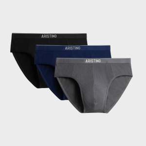 Combo 3 Quần Lót Nam Briefs Aristino Sợi Tre Bamboo Kháng Khuẩn ABF005EXP03