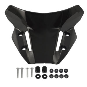 Motorbike Windscreen Windshield Wind Deflector Shield Screen Visor Glass with Screws For Yamaha MT-09 MT09 SP V3 2021 2022 2023