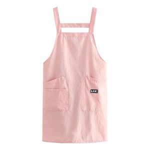 FLYING Anti-fouling Kitchen Apron Oil-proof Waterproof Cooking Baking Bibs Portable Breathable Catering Work Clothes for Home Kitchen