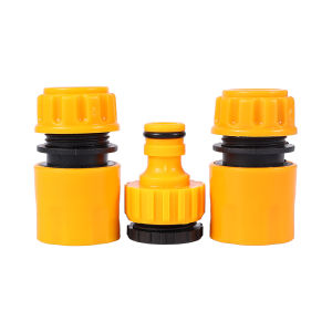 3PCS/Set Quick Tap Water Adapter 3/4 "And 1/2" Fork Shaped Irrigation Hose Adapter Quick Tap Adapter Garden Tool
