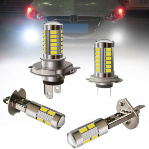 [AUTOMARTSHOP] 1PC H4 H7 H1 H3 Bulb White Light 5630 33SMD LED Light Universal For Car Motocycle Fog Light Headlight