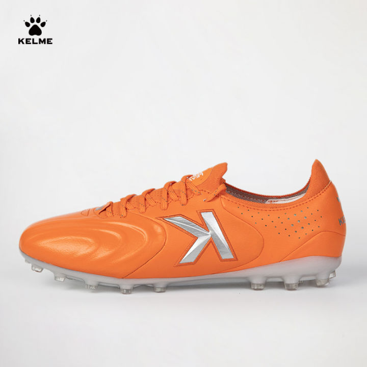 KELME MG Adult Football Boot Kangaroo Leather Professional Training  Football Shoes Holy Grail Series Slip-Resistant Soccer Shoes