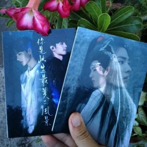 Mini Photo Book มินิโฟโต้บุ๊ค Wangyibo XiaoZhan Fanmad 2 เล่ม