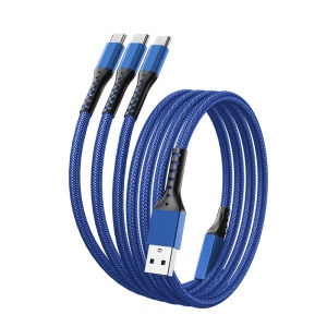 2026 Bán Nóng [ Được vận chuyển từ Trung Quốc ] Chất Lượng Cao 66W Cáp dữ liệu 3 trong 1 sạc siêu nhanh  5A Cáp sạc 3 trong 1 logo Xưởng quà tặng B3