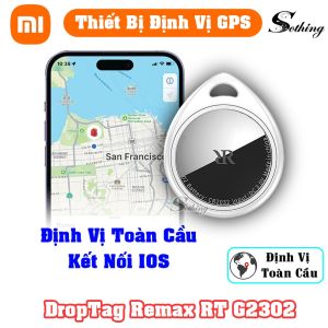 Thiết Bị Định Vị GPS Droptag Remax RT G2302 SOTHING Xiangwu Không Cần Lắp Sim - Định Vị GPS Theo Dõi Xe Máy   định vị GPS xe máy