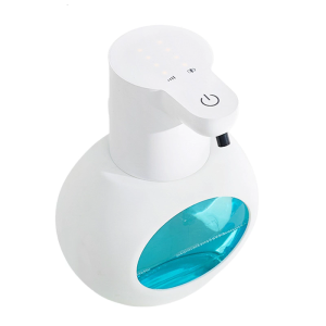 Cảm biến thiết bị lấy xà phòng tự động có thể sạc lại gắn tường bọt quả 500ml công suất cho nhà bếp hoặc phòng tắm