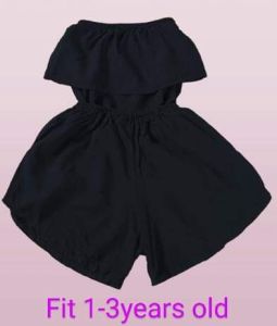 Girl Kiddie Cute Challis Terno Tube Top and Short Sets for Kids