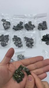 susanlifeshop 10/20/50/100/set MOTORCYCLE BODY SCREW FLOWER BODY BOLT WITH CLIP FLAIRINGS SCREW NUT GENUINE PART