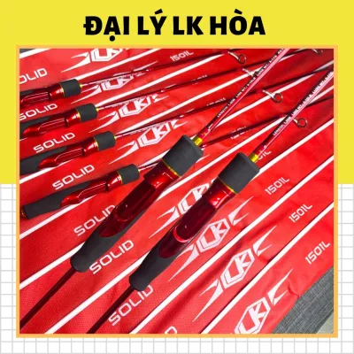 Cần Câu Đứng Solid Đa Năng Cần 1 Khúc LK Dài 1m5 Tải Tĩnh 10kg