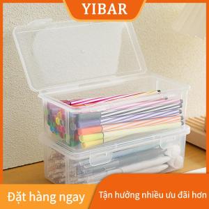 YIBAR 1pcs bút chì trường hợp hộp PP chất liệu trong suốt bút chì hộp Pouch văn phòng phẩm trường bút chì trường hợp nguồn cung cấp bút chì lưu trữ