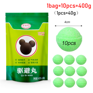 Rat Repellent Mothballs 10Pcs Rat Killer Powerful Rats Repeller Safe Mouse Killer For Home Non-Toxic Insect Repellent Rodent Mothballs