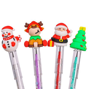 YESPERY ดินสอบล็อกคริสต์มาส1/2/3ชิ้นไม่จำเป็นต้องที่เหลาดินสอนักเรียนวาดเขียนปากกาดินสออุปกรณ์การเรียนสำหรับโรงเรียนเครื่องใช้สำนักงาน