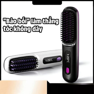 Lược Chải Thẳng Tóc Không Dây Mini S7 Plus – Máy Duỗi Tóc Sạc Điện Di Động Tiện Lợi Tạo Kiểu Nhanh