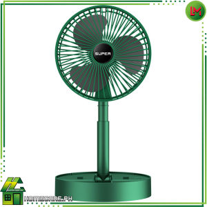 HOMECARE PH. Portable Fan Mini Fan USB Charging Handheld Small Desk Fan/ Green