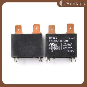 Warm Light 2ชิ้น/เซ็ตใหม่ RF-SS-112DMF 12VDC WRG Relay