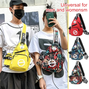 CoupleS Lightweight Compact Sports Crossbody Bag Ladies Chest Bag Fashion Casual Shoulder Bag