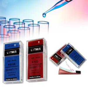 ชุดกระดาษลิตมัสสองสี200PH แถบทดสอบทั้งหมดสำหรับการวัดกรดและฐานของของเหลวและการใช้ทดสอบก๊าซอย่างรวดเร็ว