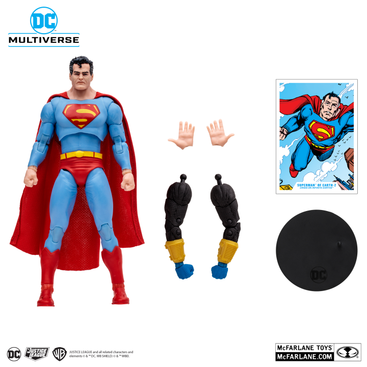 [Pre-order: May 2024] McFarlane DC BUILD-A 7IN FIGURES - CRISIS ON ...