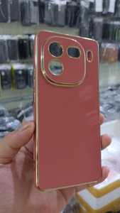 Casing Vivo Iqoo 12 Plating List Gold Crom Square Silikon Square Soft Case Handphone